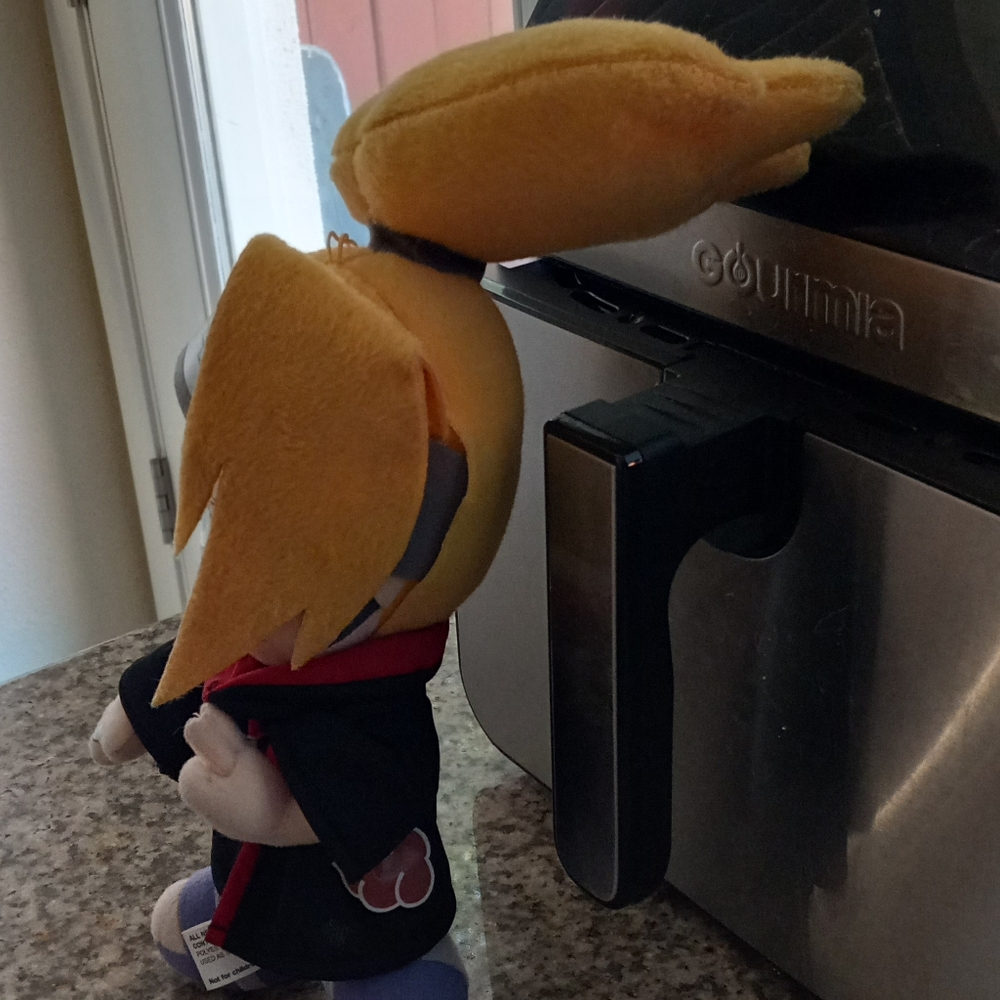 2002 Great Eastern Naruto Shippuden Deidara Anime Plush - Picture 3 of 7
